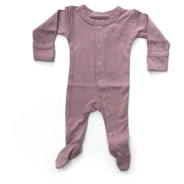 Lovedbaby – Organic Footed Overall in Mauve $26